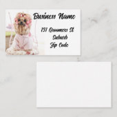 Visitekaartje voor honden (Voorkant / Achterkant)