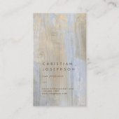 visitekaartje voor houtontwerp (Voorkant)