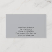 Visitekaartje voor intern ontwerp (Achterkant)