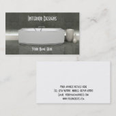 Visitekaartje voor intern ontwerp (Voorkant / Achterkant)