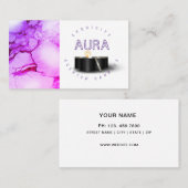 Visitekaartje voor kaarsmakerij (Voorkant / Achterkant)