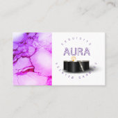 Visitekaartje voor kaarsmakerij (Voorkant)