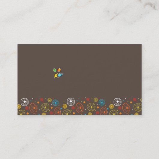 visitekaartje voor kind (Voorkant)