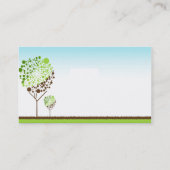 visitekaartje voor kind contactkaartje (Achterkant)