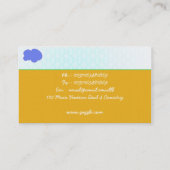 visitekaartje voor kinderen (Achterkant)