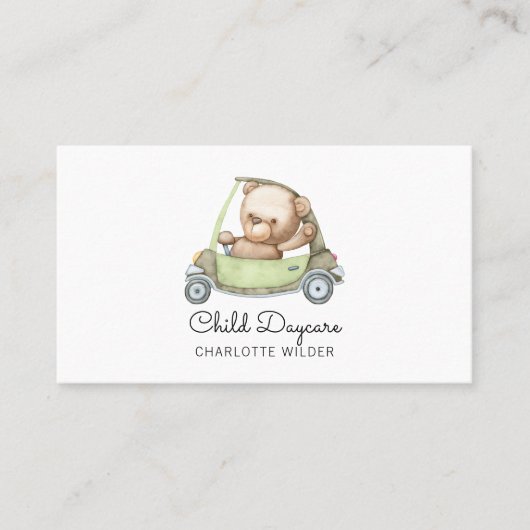 Visitekaartje voor kinderopvang (Voorkant)