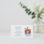 Visitekaartje voor kinderopvang Ark (Staand voorkant)