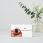 Visitekaartje voor klassieke online parfum (Staand voorkant)