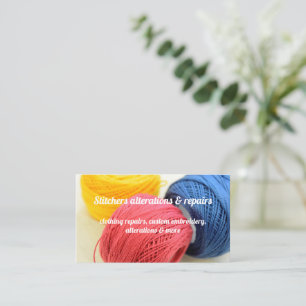 Visitekaartje voor kledingverandering