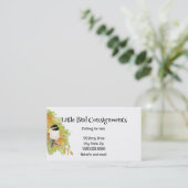 Visitekaartje voor kleine vogelkleding (Staand voorkant)