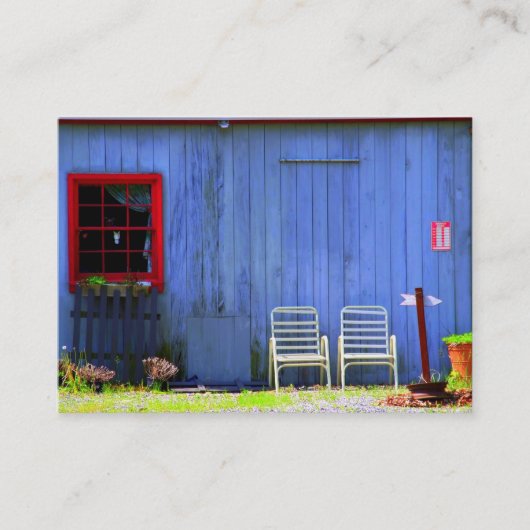 Visitekaartje voor kleurenfotografie (Voorkant)