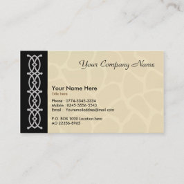 Visitekaartje voor kunstenaar