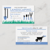 Visitekaartje voor landschapszorg (Voorkant / Achterkant)