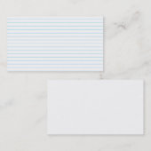 Visitekaartje voor laptoppapier (Voorkant / Achterkant)