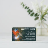 Visitekaartje voor lassen (Staand voorkant)