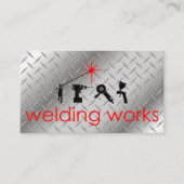 Visitekaartje voor lassen (Voorkant)