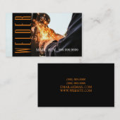 Visitekaartje voor lassenbouw (Voorkant / Achterkant)