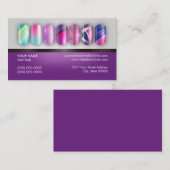 Visitekaartje voor leidinggevende technicus Nail (Voorkant / Achterkant)