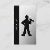 Visitekaartje voor mechanische apparaten/machines (Achterkant)