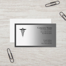 Visitekaartje voor medische symbolen