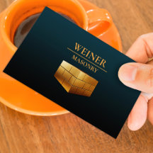 Visitekaartje voor metselwerk