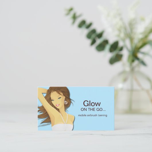 Visitekaartje voor mobiele sproeiers (Staand voorkant)