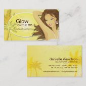 Visitekaartje voor mobiele sproeiers (Voorkant / Achterkant)