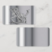 Visitekaartje voor motorfietsreparatie (Voorkant / Achterkant)