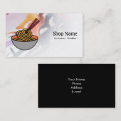 Visitekaartje voor onbelaste winkels (Voorkant / Achterkant)