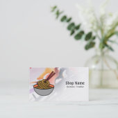 Visitekaartje voor onbelaste winkels (Staand voorkant)