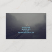 Visitekaartje voor paranormale trechterscène (Achterkant)