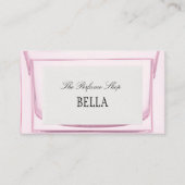 Visitekaartje voor parfumewinkelen (Voorkant)