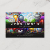 Visitekaartje voor partijplanner (Achterkant)