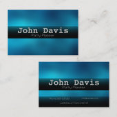 Visitekaartje voor partijplanner (Voorkant / Achterkant)