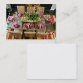 Visitekaartje voor partijplanner (Voorkant / Achterkant)