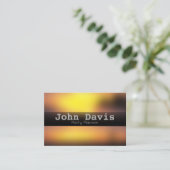 Visitekaartje voor partijplanner (Staand voorkant)