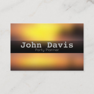 Visitekaartje voor partijplanner