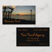 Visitekaartje voor reizen (Voorkant / Achterkant)