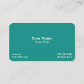 Visitekaartje voor reizen/vakantie (Achterkant)