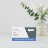 Visitekaartje voor reparatie van airconditioning (Staand voorkant)