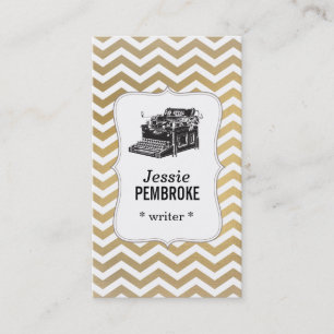 Visitekaartje voor schrijfmachines - foliën voor 
