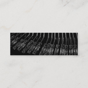 Visitekaartje voor schrijvers