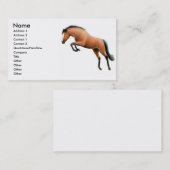 Visitekaartje voor snoeppaard (Voorkant / Achterkant)