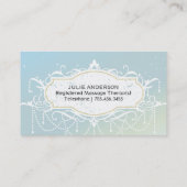 Visitekaartje voor spa en esthetica (Achterkant)