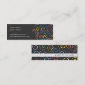 Visitekaartje voor spiraalvormers (Voorkant / Achterkant)