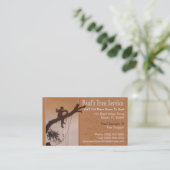 Visitekaartje voor structuurservice (Staand voorkant)