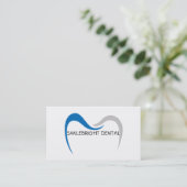 Visitekaartje voor tandheelkunde/orthodontie (Staand voorkant)