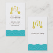 Visitekaartje voor thuiswinkelwagen (Voorkant / Achterkant)