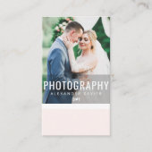 visitekaartje voor trouwfotograaf (Voorkant)