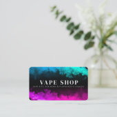 Visitekaartje voor Vape-shop (Staand voorkant)